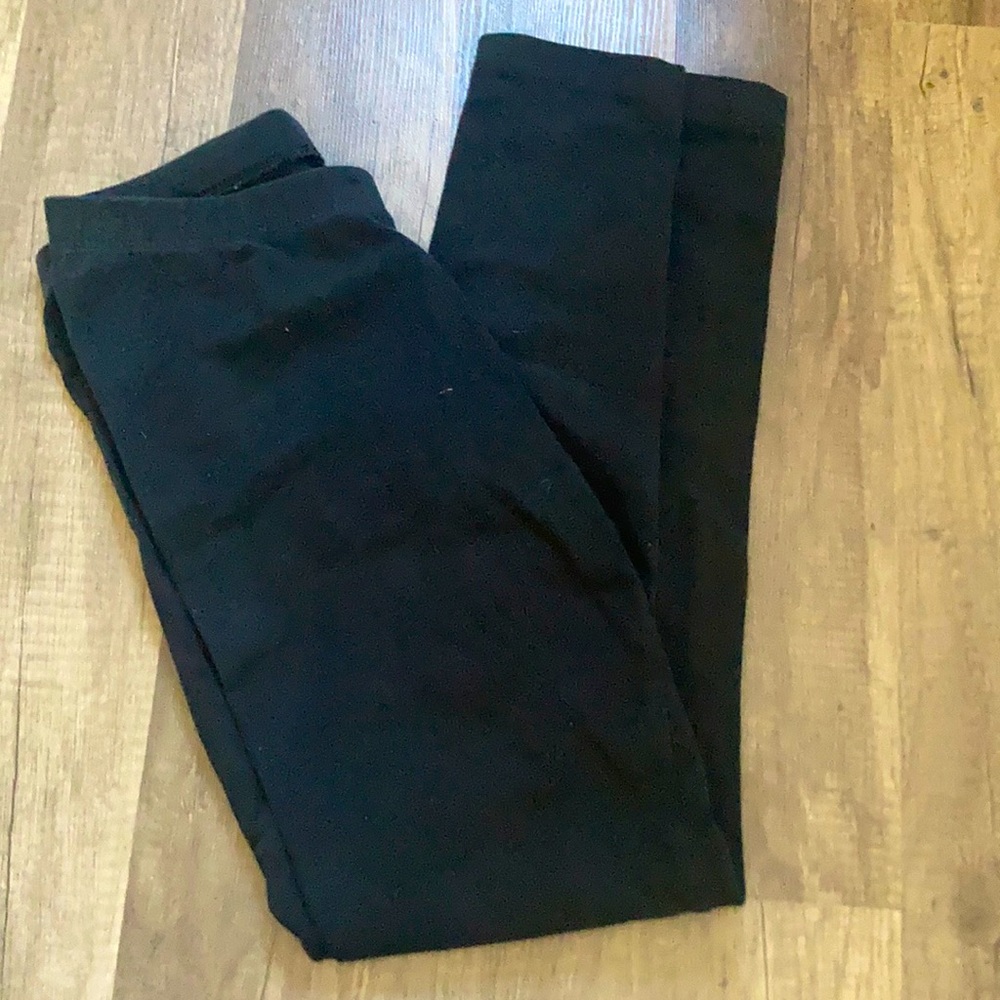 black leggings! size large (10-12)
